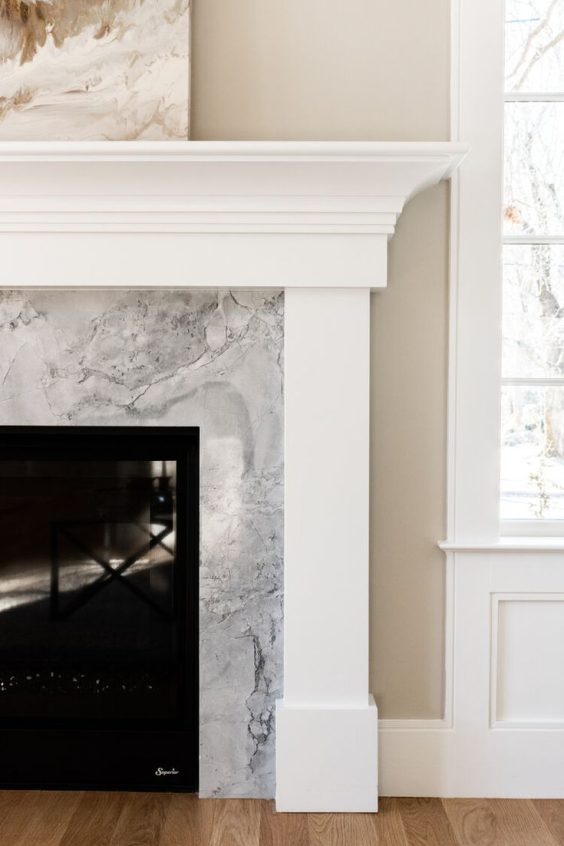 quartzite-fireplace-montreal-laval-564x846 Manteaux De Foyer En Granite et Marbre